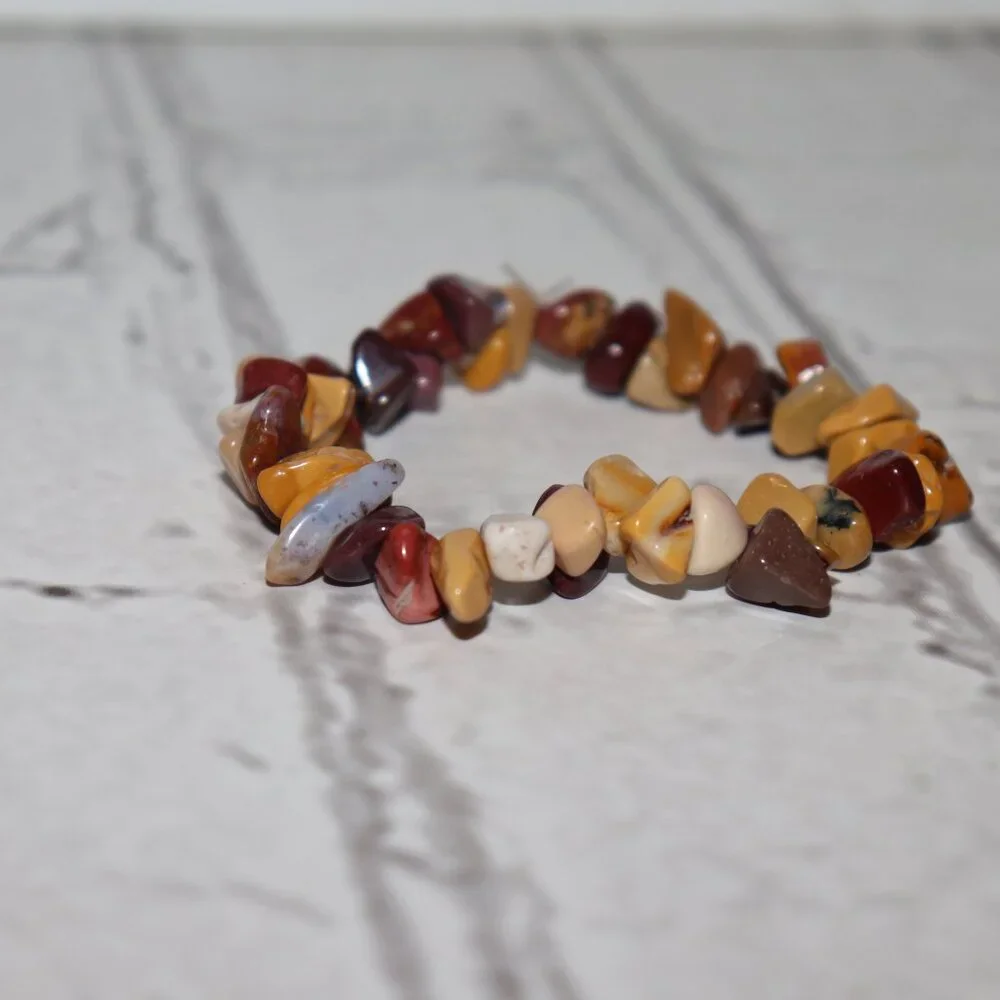 Beautiful mixed natural stone bracelet 7